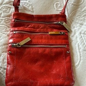 Perfect Cherry Red Hobo Crossbody